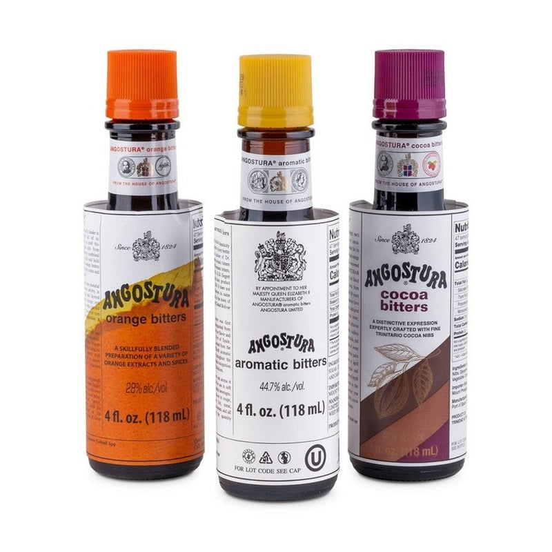 Angostura Bitters Aromatic-Orange-Cocoa 3-Pack 118ml - LoveScotch.com