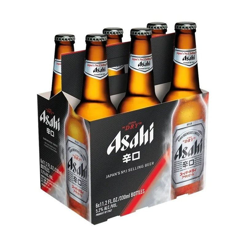 Asahi Breweries Super Dry Asahi Beer 6-Pack - LoveScotch.com