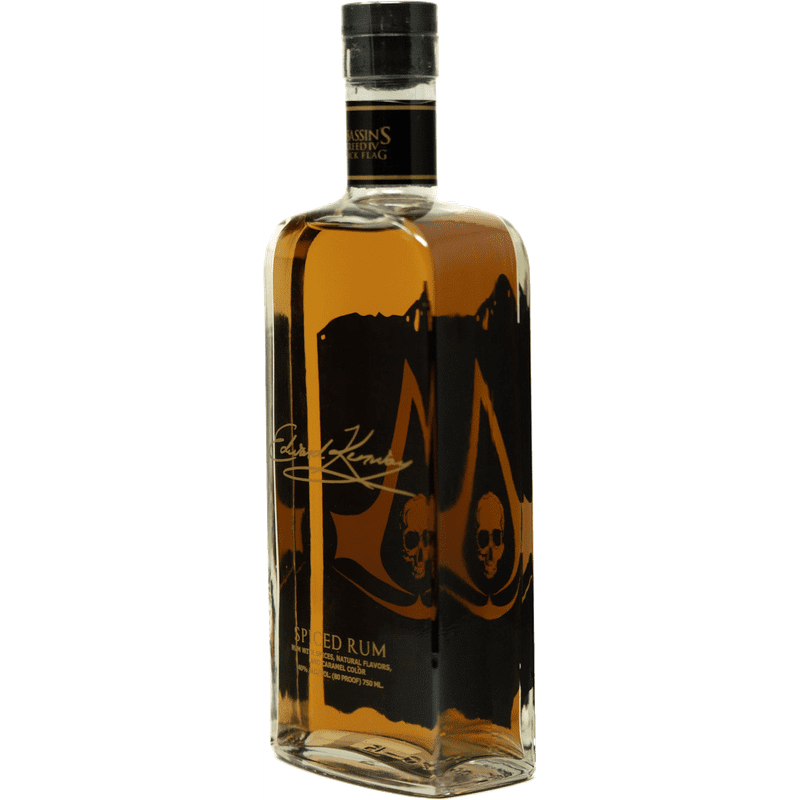 Assassin's Creed Black Flag: Edward Kenway Spiced Rum - LoveScotch.com