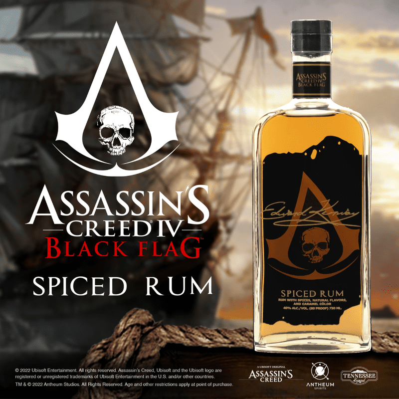 Assassin's Creed Black Flag: Edward Kenway Spiced Rum - Pre-Sale - LoveScotch.com