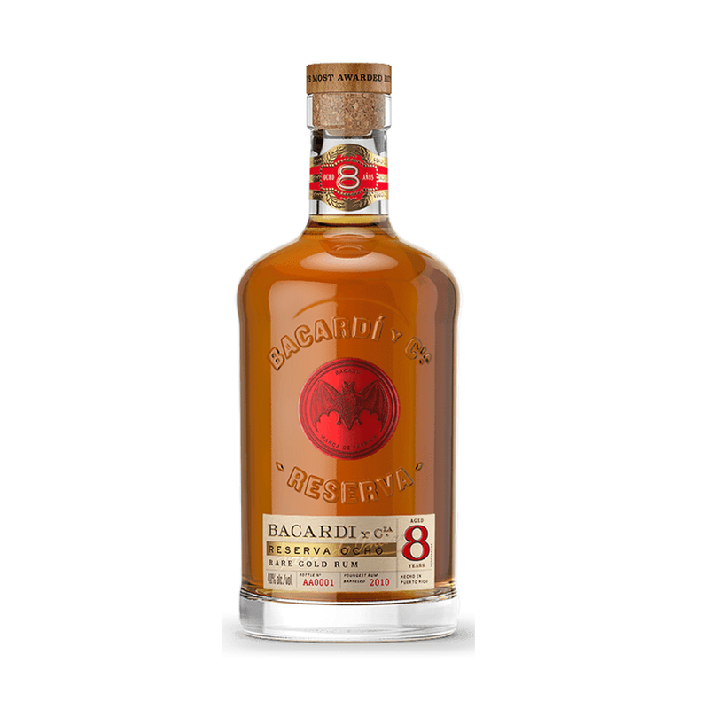 Bacardí Reserva Ocho 8 Year Old Rare Gold Rum - LoveScotch.com