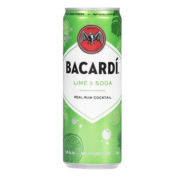 Bacardí Lime & Soda Rum Cocktail 4-Pack - LoveScotch.com