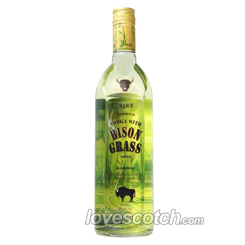 Bak's Bison Grass Vodka - LoveScotch.com