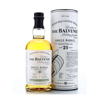 The Balvenie 21 Year Old Single Barrel Traditional Oak Single Malt Scotch Whisky - LoveScotch.com