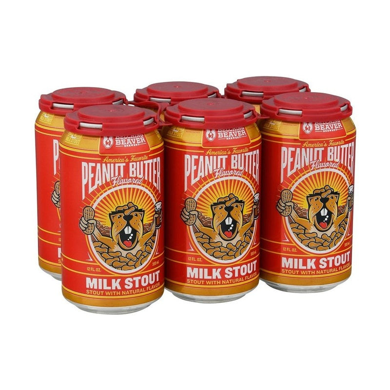 Belching Beaver Peanut Butter Milk Stout Beer 6-Pack - LoveScotch.com