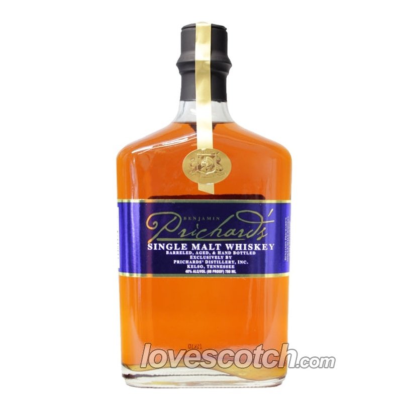 Benjamin Prichard's Single Malt Whiskey - LoveScotch.com