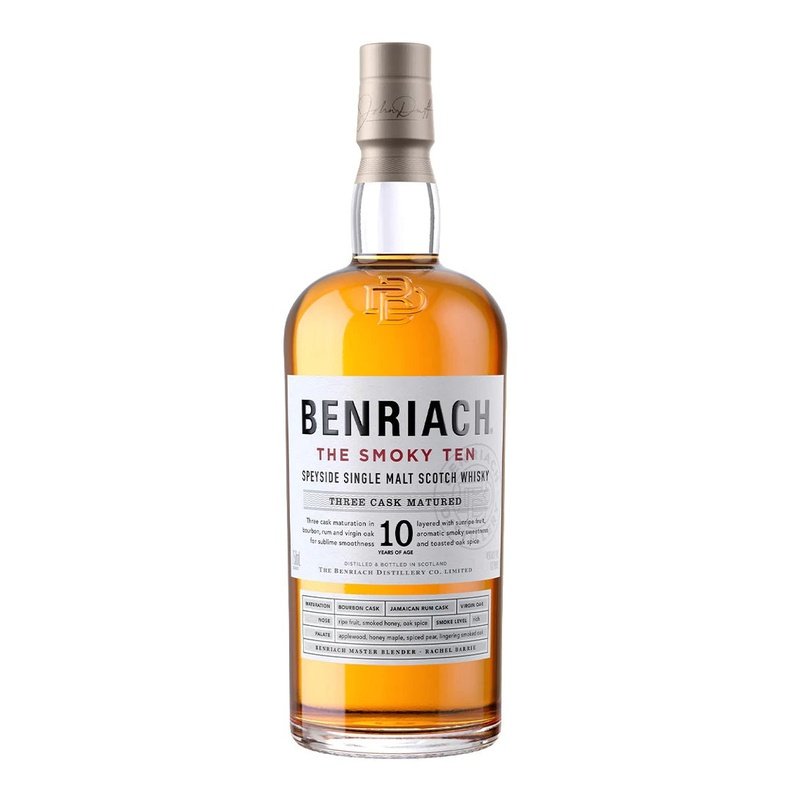 Benriach 10 Year Old 'The Smoky Ten' Speyside Single Malt Scotch Whisky - LoveScotch.com
