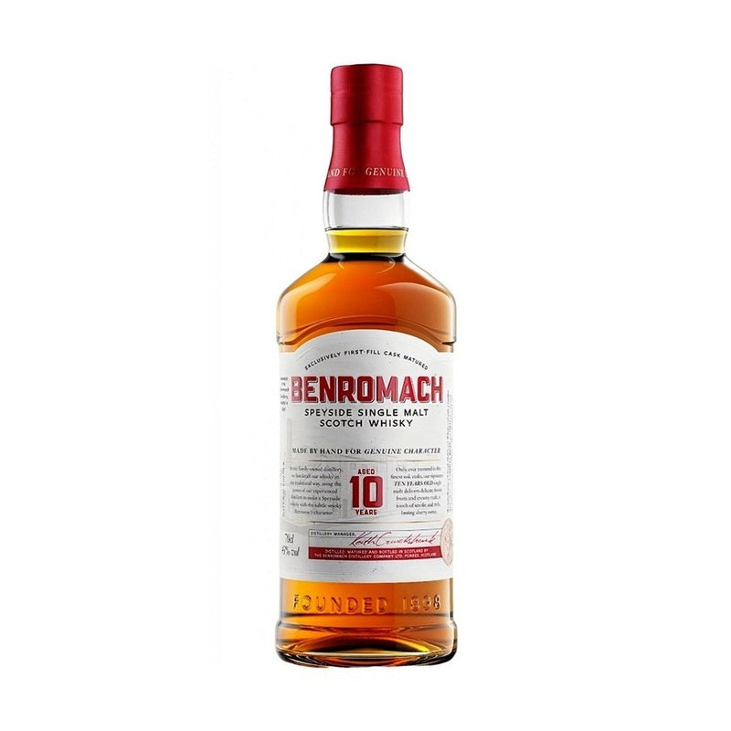 Benromach 10 Year Old Speyside Single Malt Scotch Whisky - LoveScotch.com