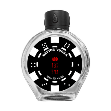 Bettor Vodka Custom Bottle 50ml - LoveScotch.com