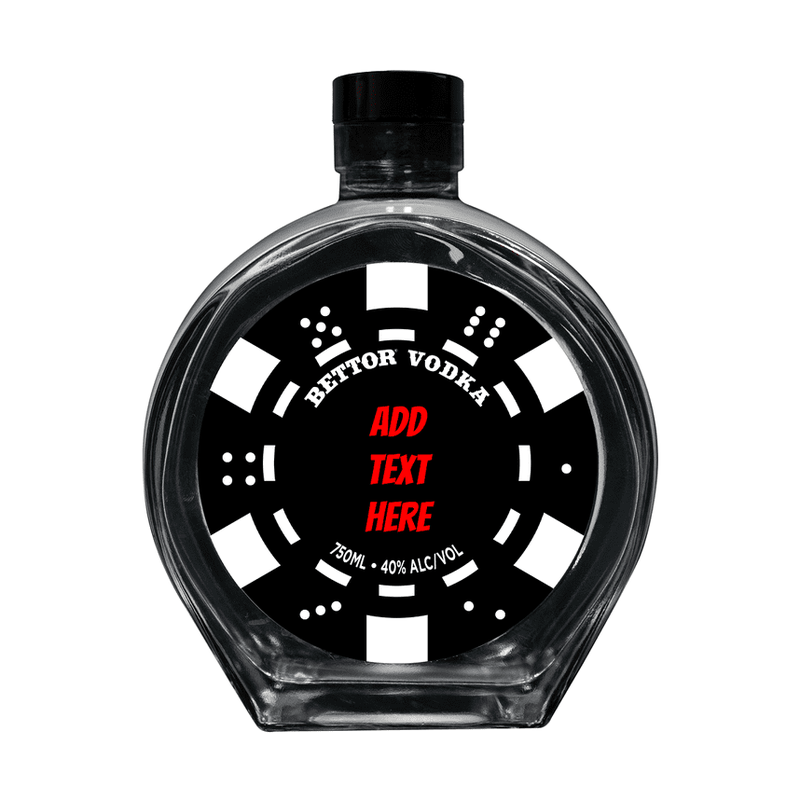 Bettor Vodka Custom Bottle - LoveScotch.com