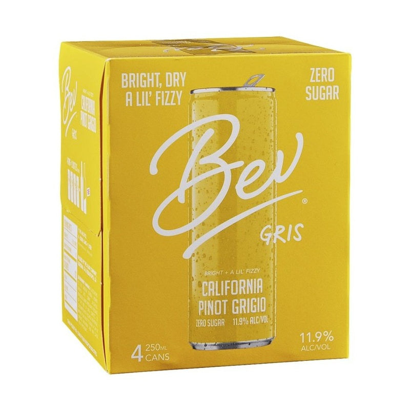 Bev Gris Pinot Grigio 4-Pack - LoveScotch.com