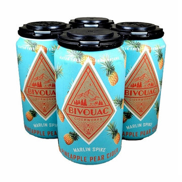 Bivouac Ciderworks 'Marlin Spike' Pineapple Pear Cider 4-Pack - LoveScotch.com