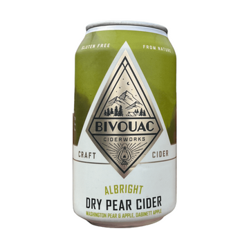 Bivouac Ciderworks 'Albright' Dry Pear Cider 4-Pack - LoveScotch.com
