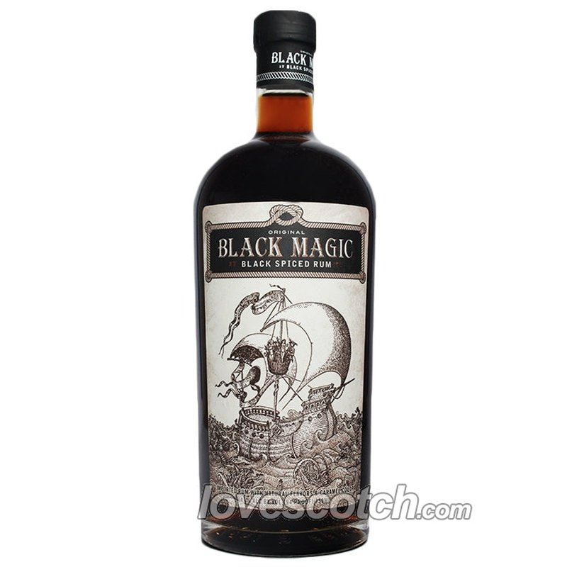 Black Magic Spiced Rum - LoveScotch.com