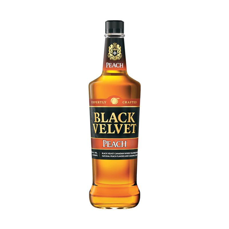 Black Velvet Peach Blended Canadian Whisky - LoveScotch.com