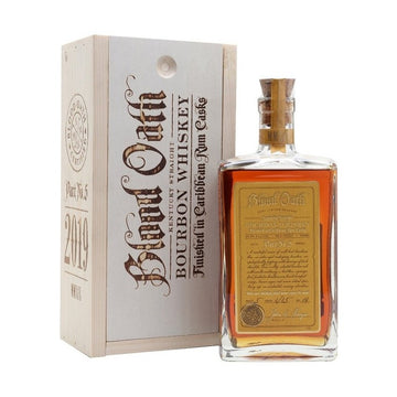 Blood Oath Pact No. 5 Kentucky Straight Bourbon Whiskey Caribbean Rum Casks Finish - LoveScotch.com