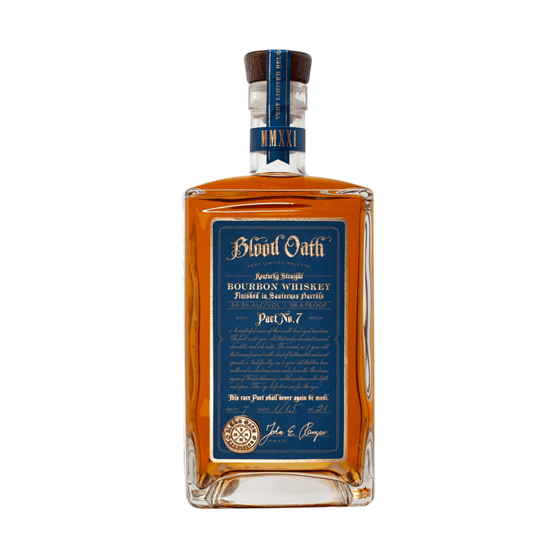 Blood Oath Pact No. 7 Kentucky Straight Bourbon Whiskey Sauternes Wine Finish - LoveScotch.com