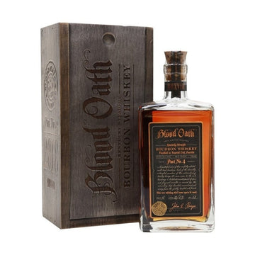 Blood Oath Pact No. 4 Kentucky Straight Bourbon Whiskey Toasted Oak Barrels Finish - LoveScotch.com