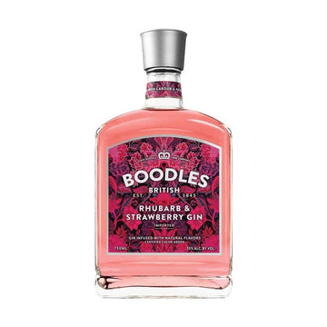 Boodles British Rhubarb & Strawberry Gin - LoveScotch.com