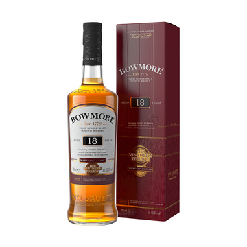 Bowmore 18 Year Old The Vintner’s Trilogy #1 Manzanilla Cask Islay Single Malt Scotch Whisky - LoveScotch.com