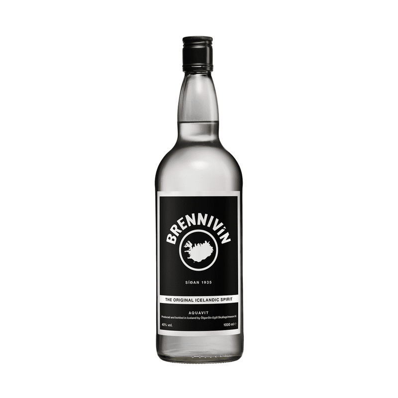 Brennivin Aquavit Liter - LoveScotch.com