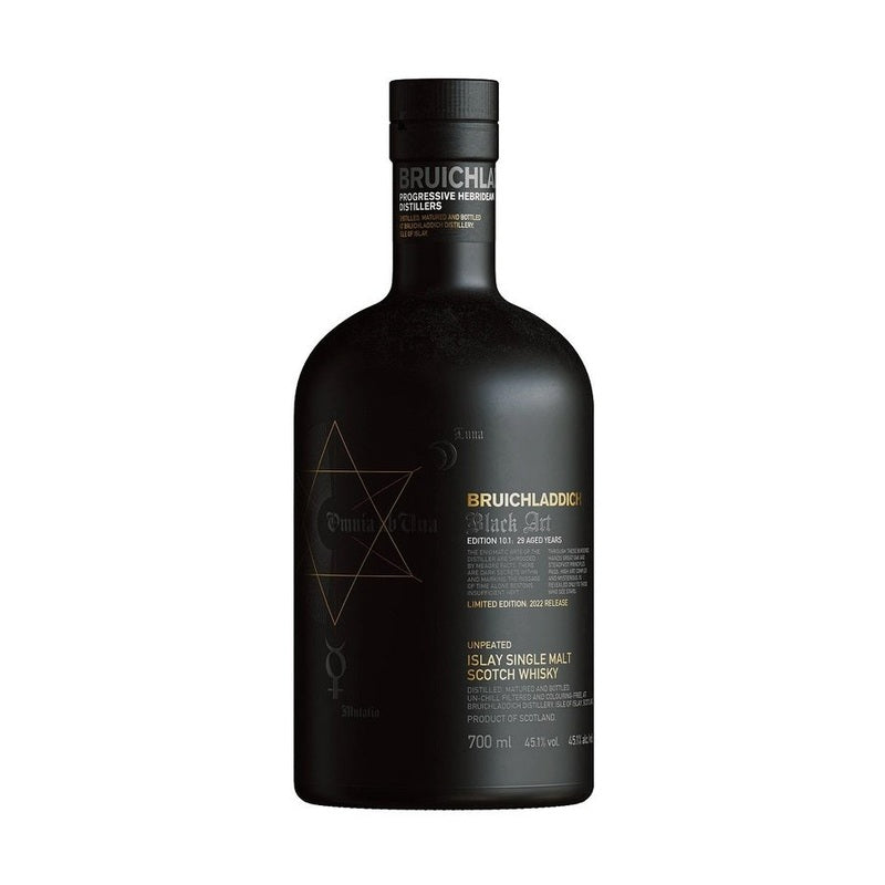 Bruichladdich Black Art 2022 Edition 10.1 29 Year Old Islay Single Malt Scotch Whisky - LoveScotch.com