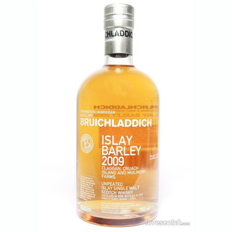 Bruichladdich Islay Barley 2009 - LoveScotch.com