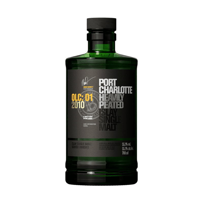 Bruichladdich Port Charlotte OLC: 01 2010 Heavily Peated Islay Single Malt Scotch Whisky - LoveScotch.com