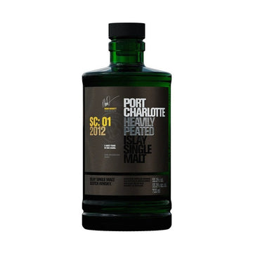 Bruichladdich Port Charlotte SC:01 2012 Heavily Peated Islay Single Malt Scotch Whisky - LoveScotch.com