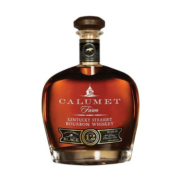 Calumet Farm Single Rack Black 12 Year Old Kentucky Straight Bourbon Whiskey - LoveScotch.com