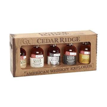 Cedar Ridge American Whiskey Explorer 5-Pack - LoveScotch.com
