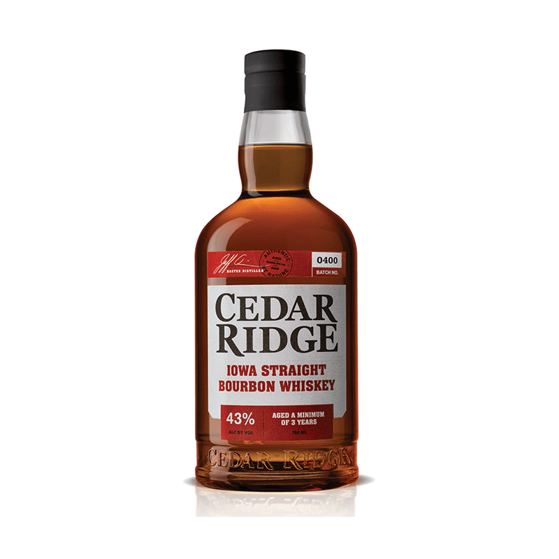 Cedar Ridge Iowa Straight Bourbon Whiskey - LoveScotch.com