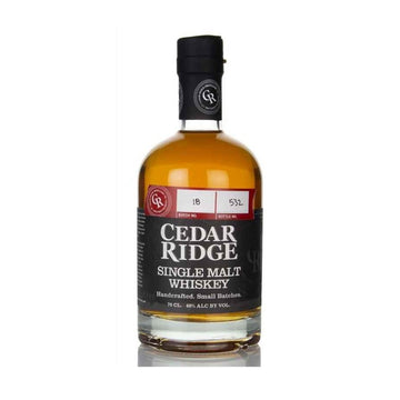 Cedar Ridge Single Malt Whiskey - LoveScotch.com