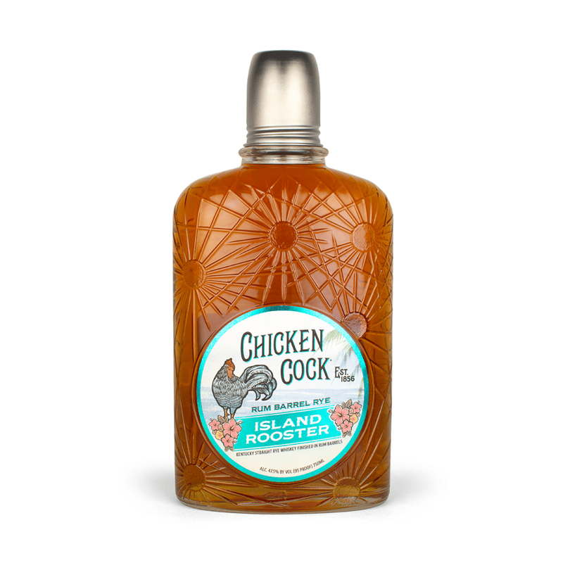 Chicken Cock Island Rooster Rum Barrel Rye Whiskey - LoveScotch.com