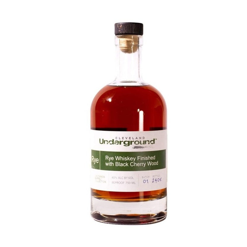 Cleveland Underground Black Cherry Wood Finished Rye Whiskey - LoveScotch.com