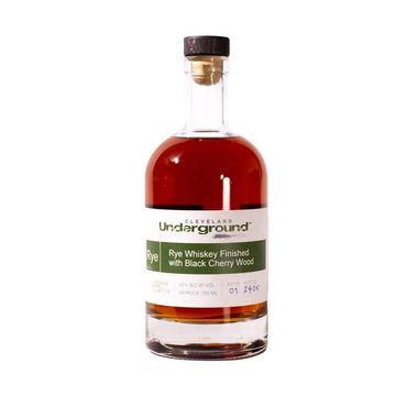 Cleveland Underground Black Cherry Wood Finished Rye Whiskey - LoveScotch.com
