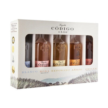 Código 1530 Blanco/Rosa/Reposado/Anejo/Extra Anejo 5-Pack Gift Set - LoveScotch.com