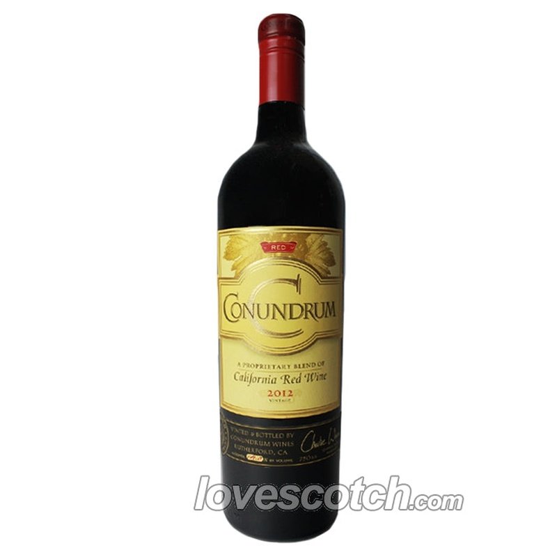 Conundrum Red Wine Blend 2012 - LoveScotch.com