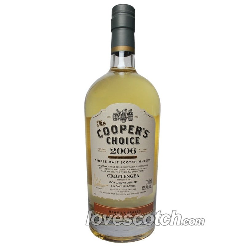 Cooper's Choice Croftengea 10 Year Old 2006 - LoveScotch.com