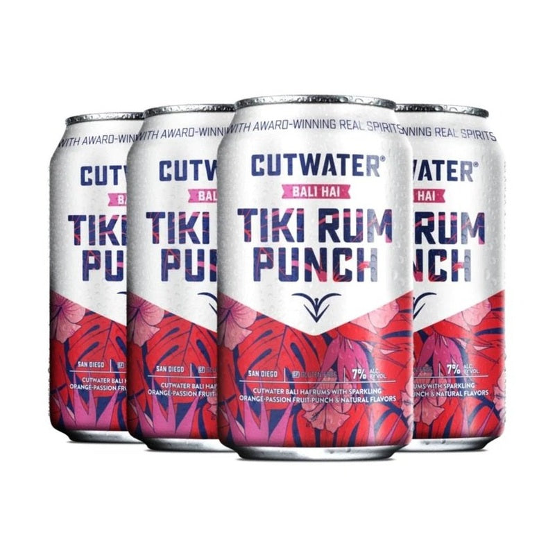 Cutwater Bali Hai Tiki Rum Punch 4-Pack Cocktail - LoveScotch.com