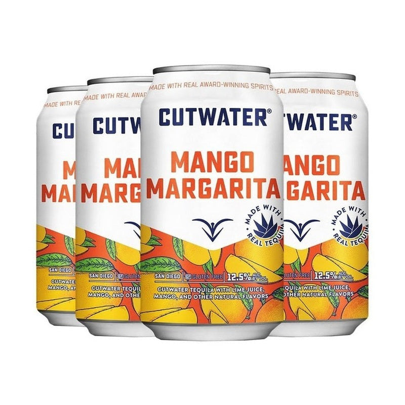 Cutwater Mango Margarita 4-Pack Cocktail - LoveScotch.com