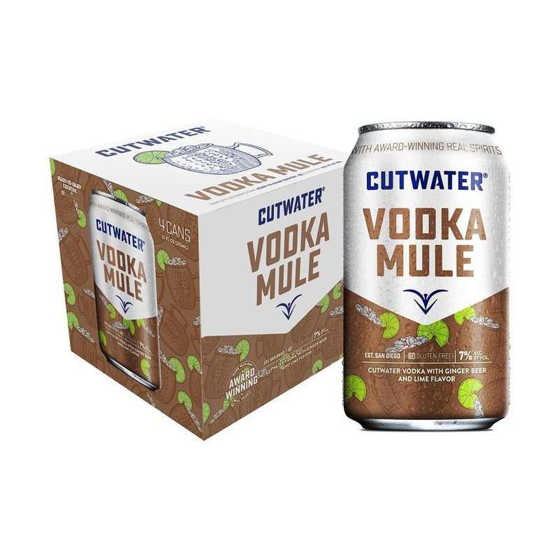 Cutwater Vodka Mule 4-Pack Cocktail - LoveScotch.com