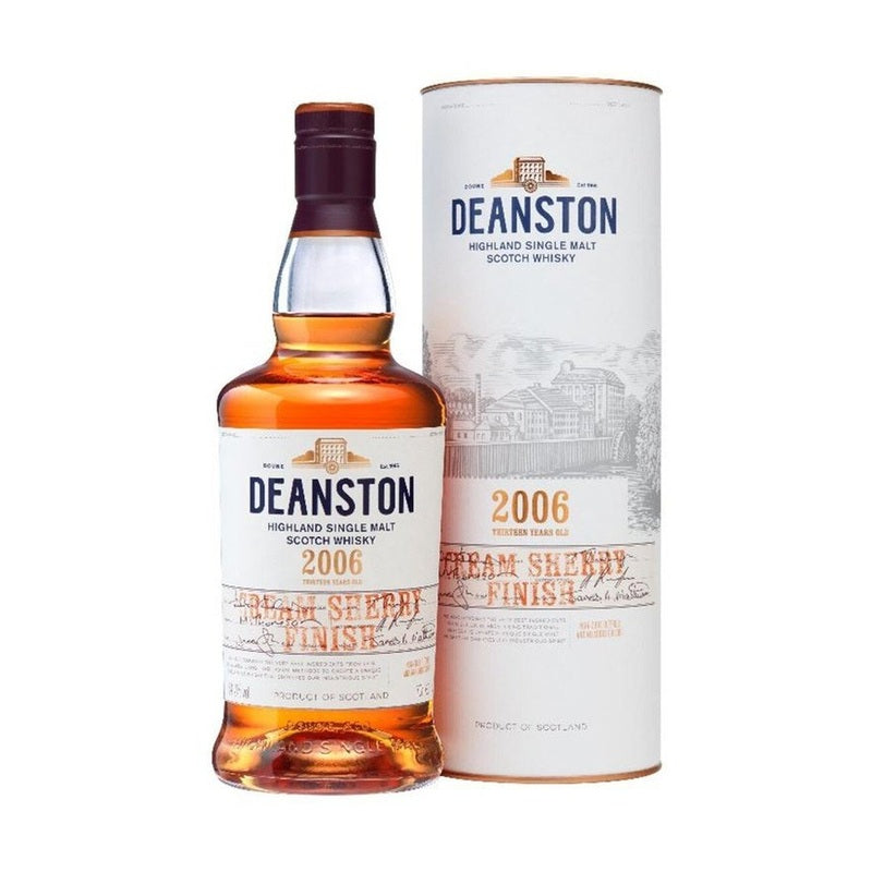 Deanston 13 Year Old 2006 Cream Sherry Finish Highland Single Malt Scotch Whisky - LoveScotch.com