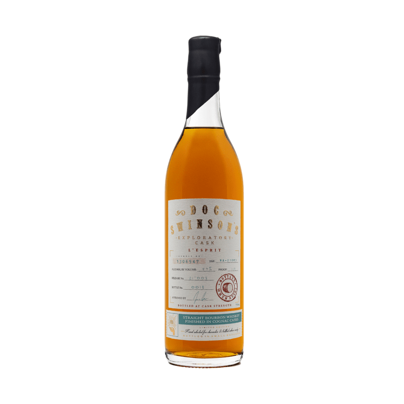 Doc Swinson's 'L’Esprit' Exploratory Cask Series Cognac Cask Finish Straight Bourbon Whiskey - LoveScotch.com