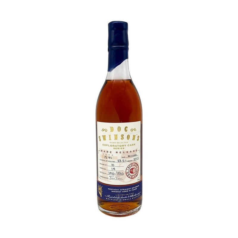 Doc Swinson's 15 Year Old Exploratory Cask Series Release #10 Kentucky Straight Bourbon Whiskey - LoveScotch.com