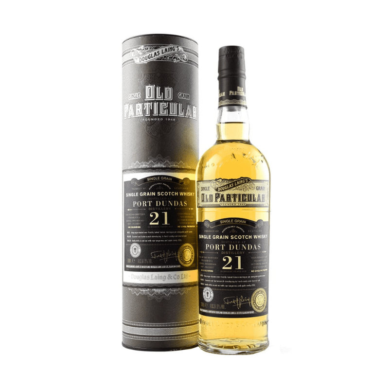 Douglas Laing's Old Particular 21 Year Old Port Dundas Single Grain Scotch Whisky - LoveScotch.com