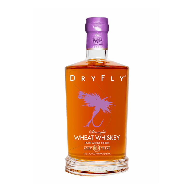 Dry Fly Straight Port Finished Wheat Whiskey - LoveScotch.com