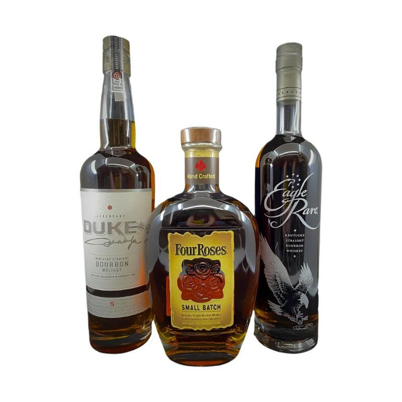 Eagle Rare, Four Roses, Duke Bourbon Bundle - LoveScotch.com