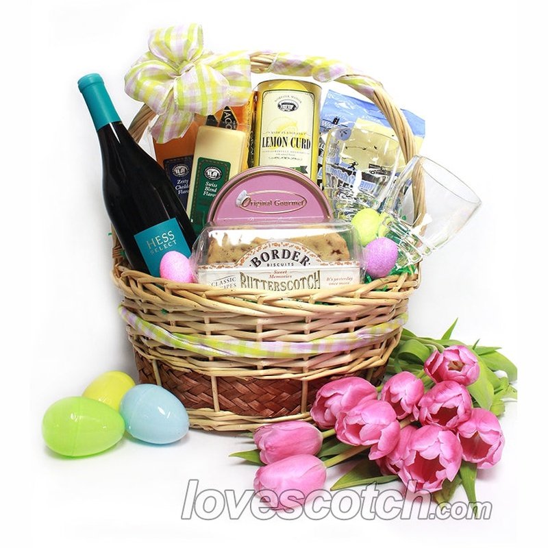 Easter Country Basket - LoveScotch.com