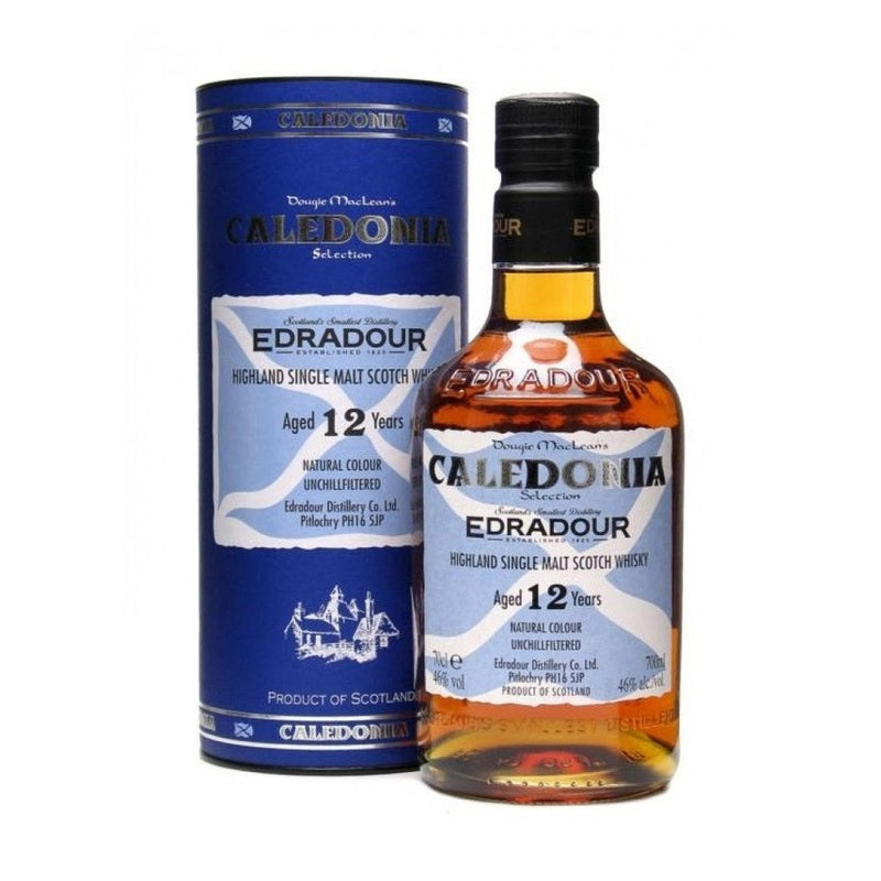 Edradour 12 Year Old Caledonia Highland Single Malt Scotch Whisky - LoveScotch.com